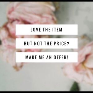 All offers considered